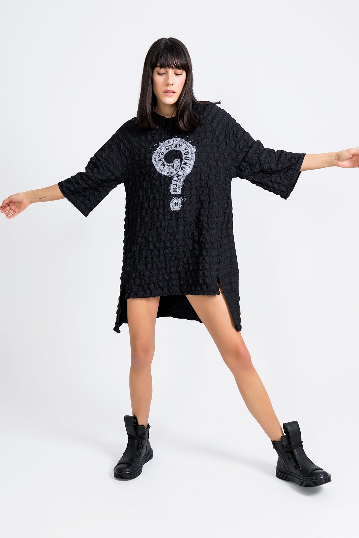 Siyah  Tunik 9419