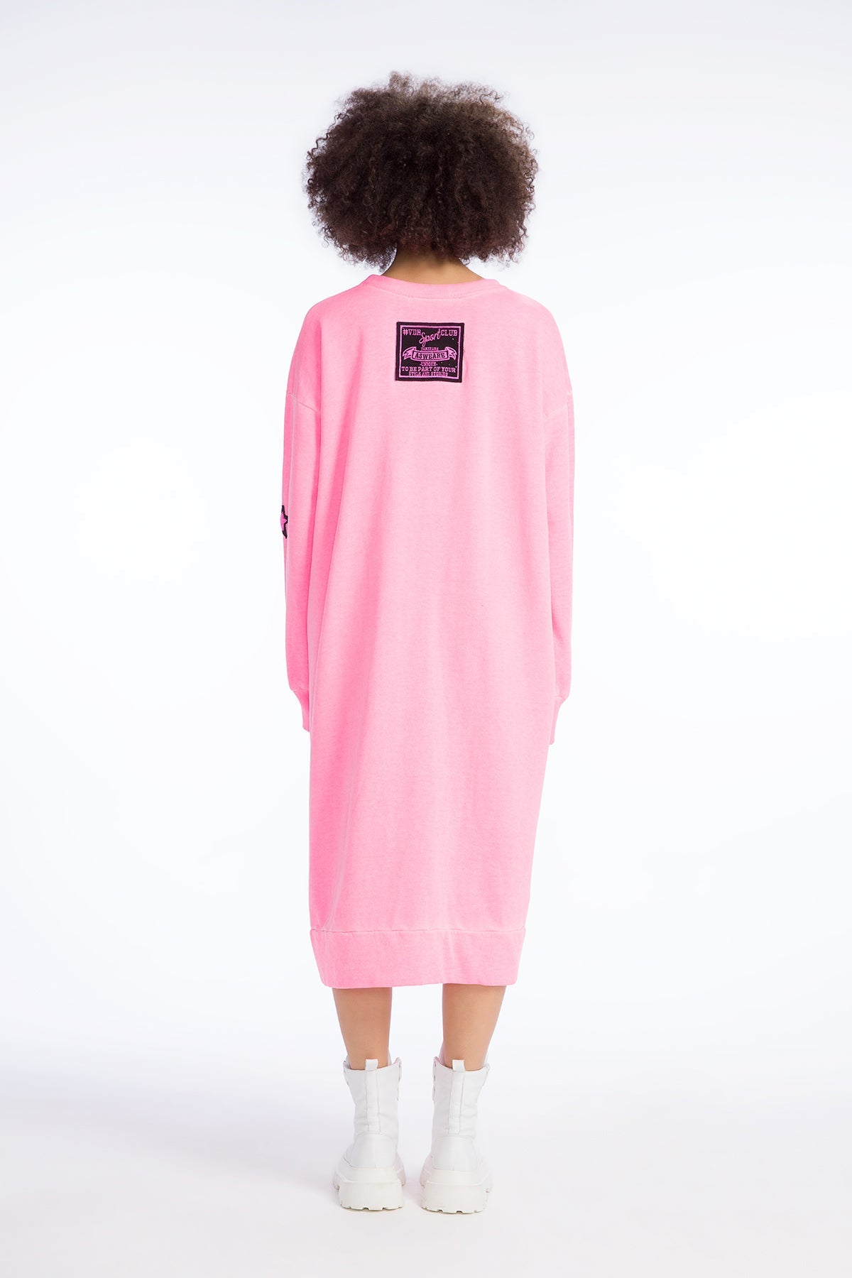 Pembe Neon  Sweatshirt 9489