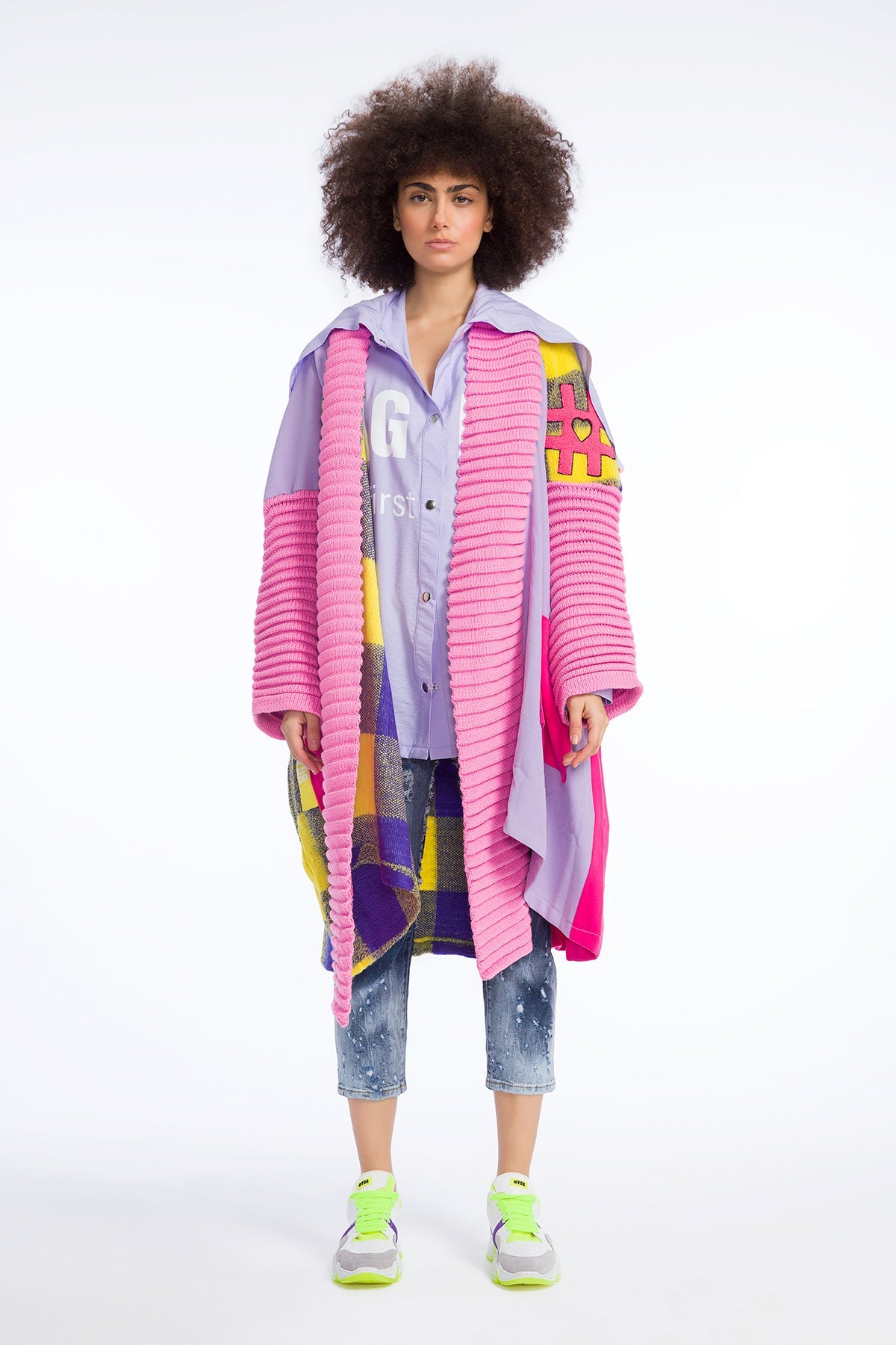 Çok Renkli  Hirka 9513