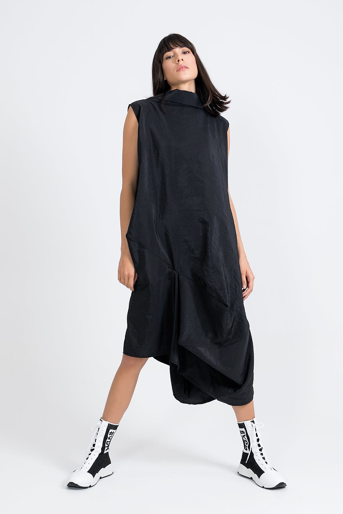 Siyah  Elbise 9521