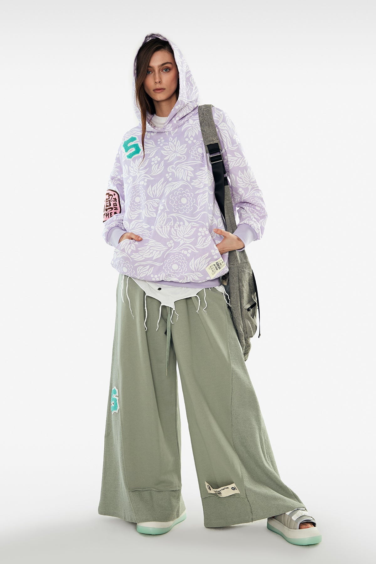 Açik Mor  Sweatshirt 11010