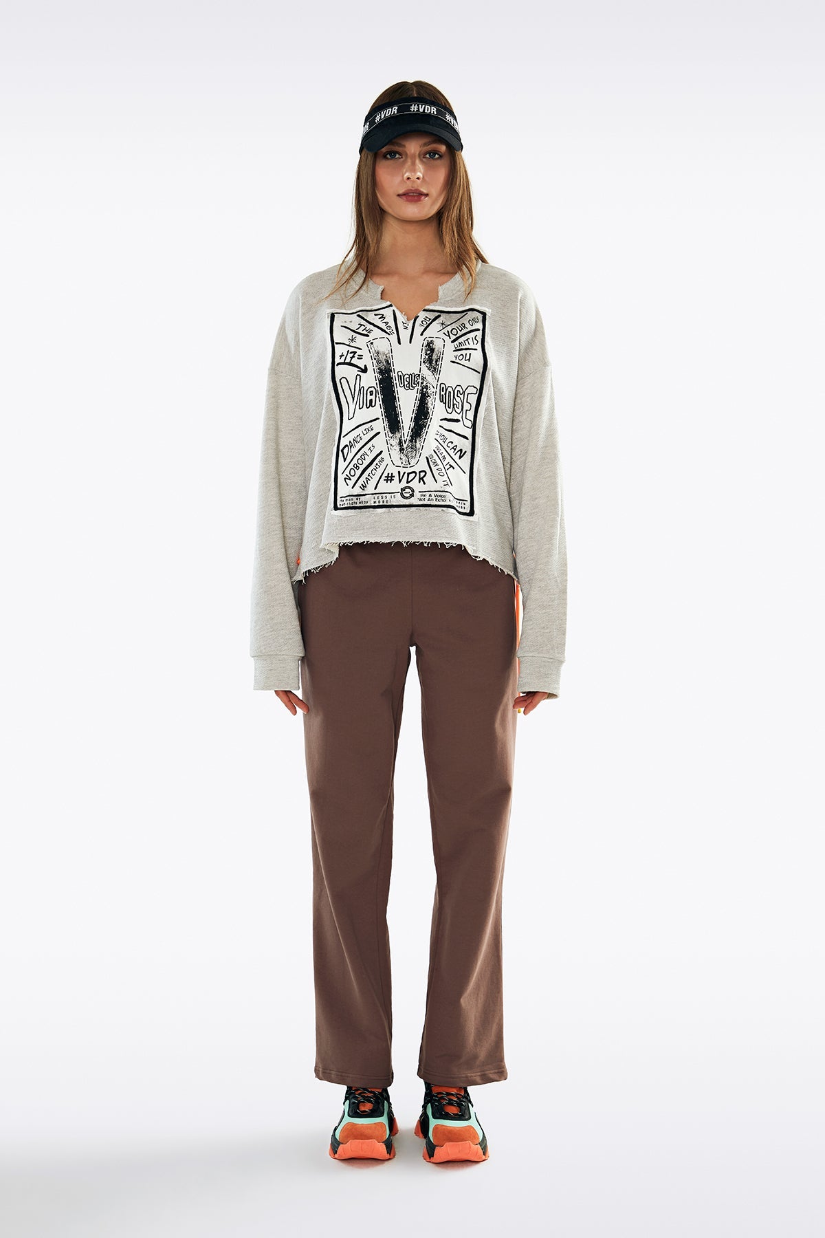 Gri Melanj  Sweatshirt 11024