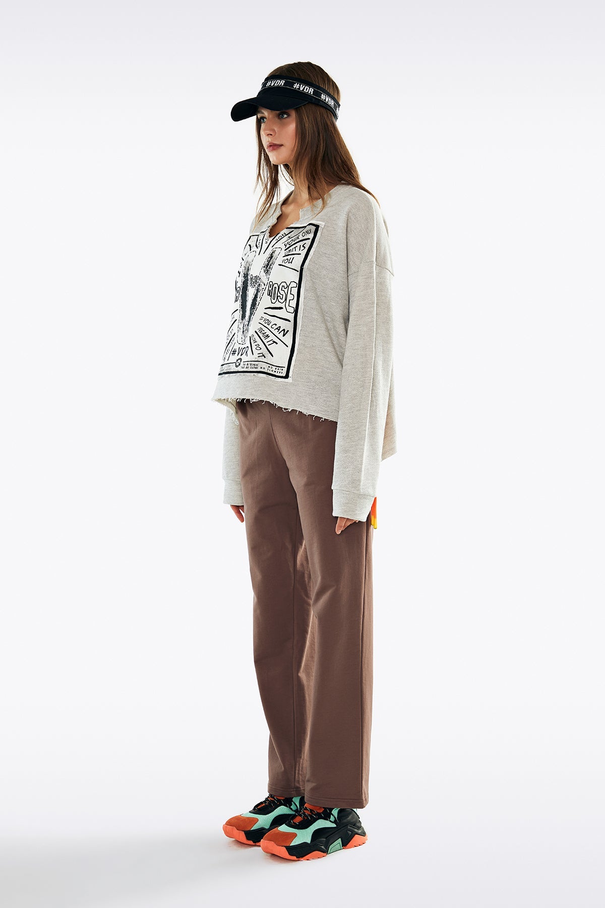 Gri Melanj  Sweatshirt 11024