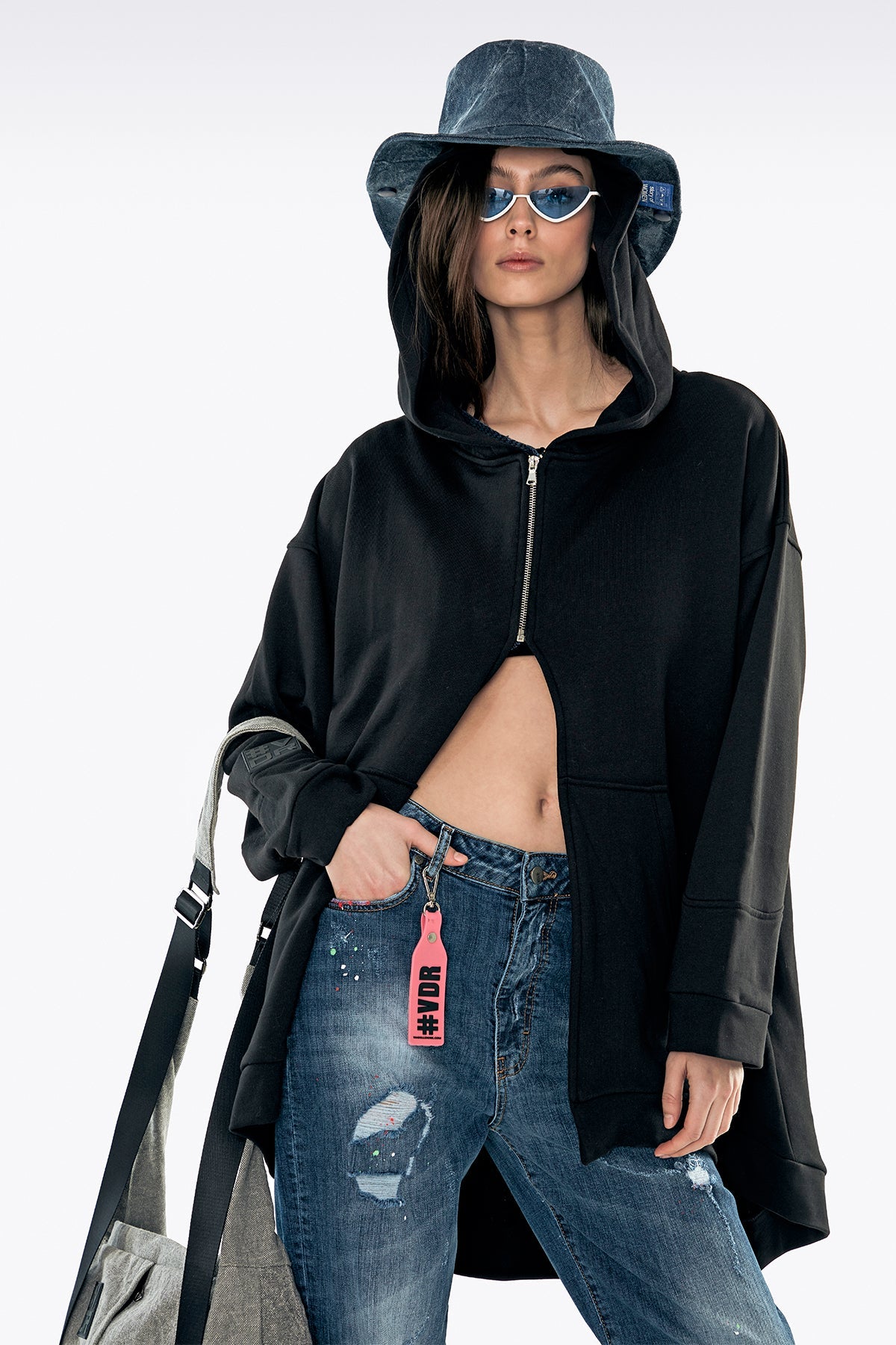 Siyah  Sweatshirt 11025
