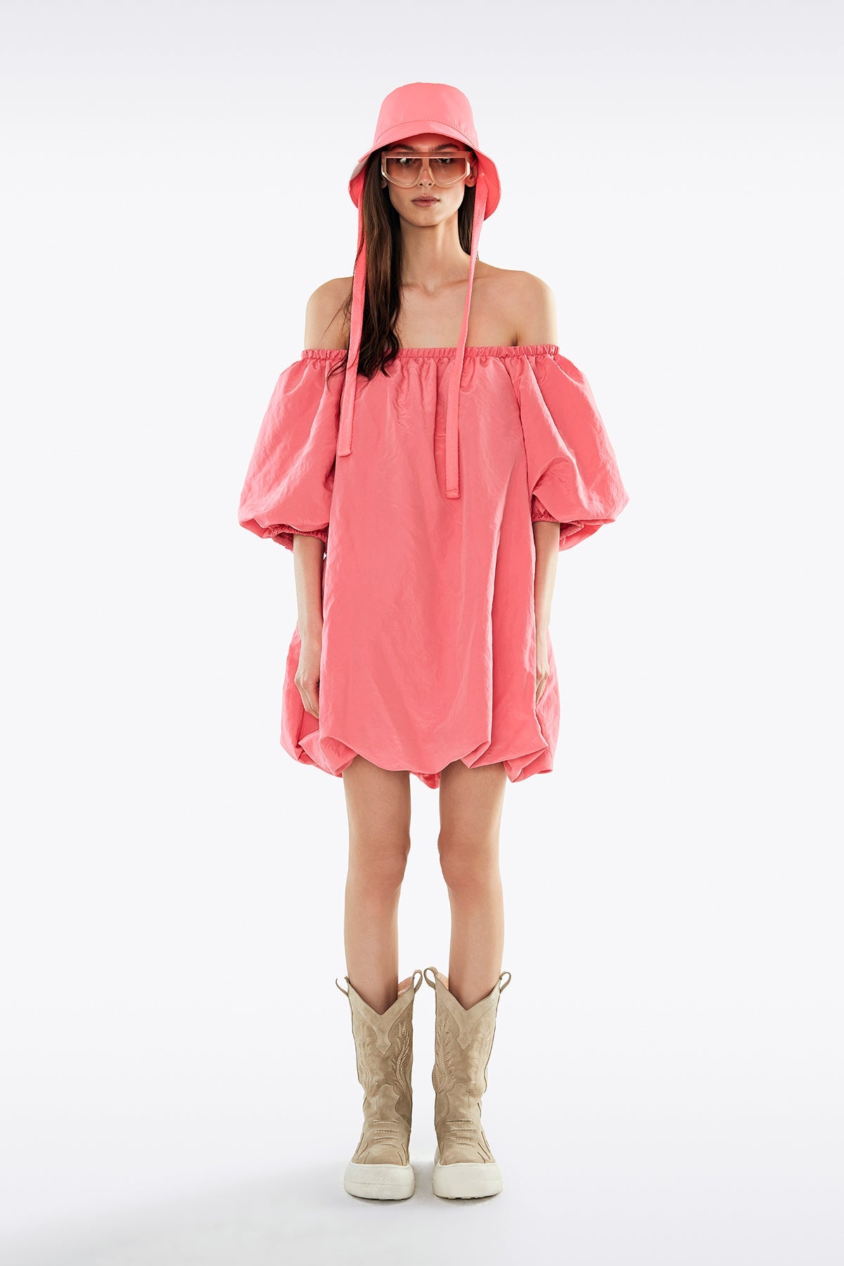 Pembe  Elbise 11049