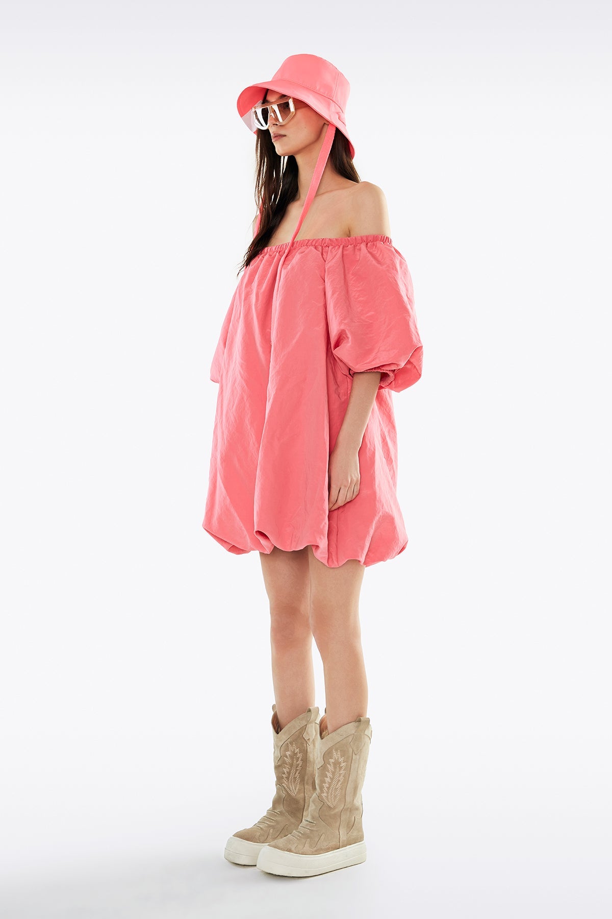 Pembe  Elbise 11049