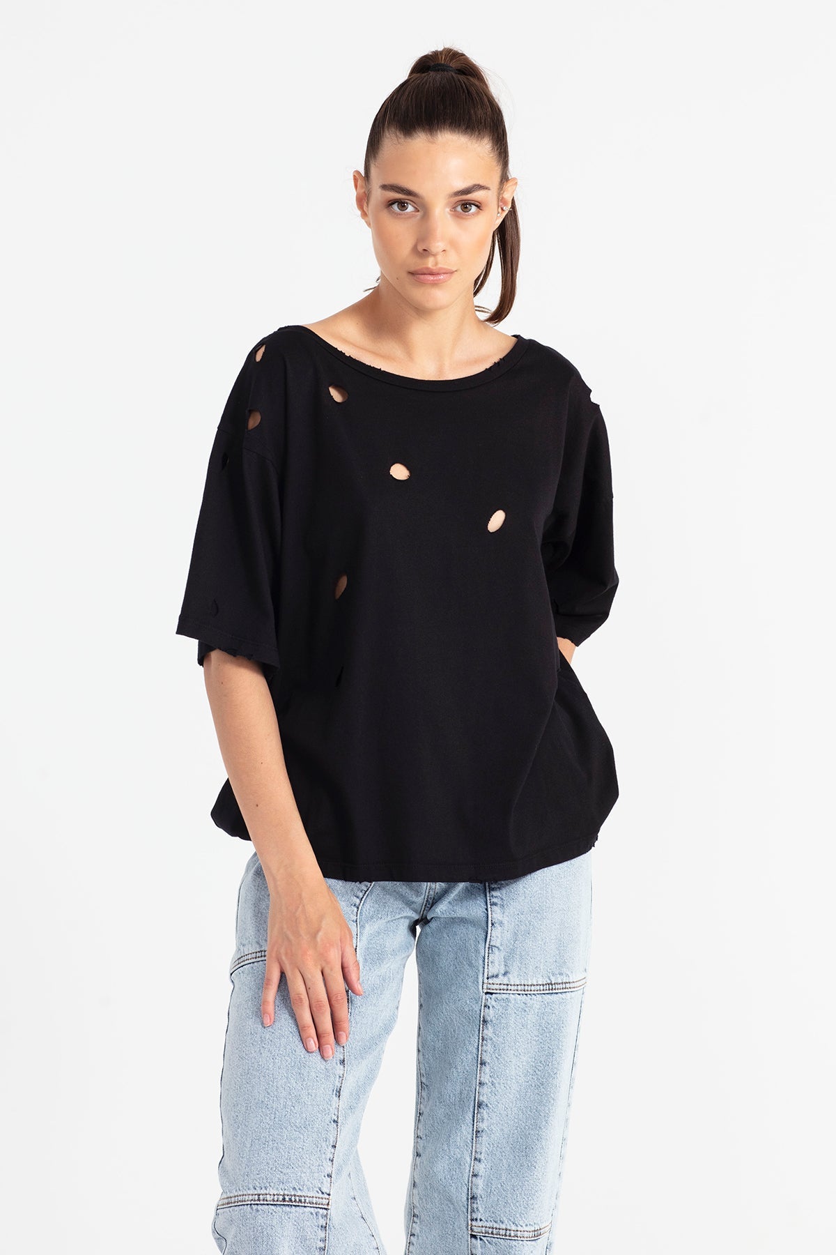 Siyah  T-shirt 11075