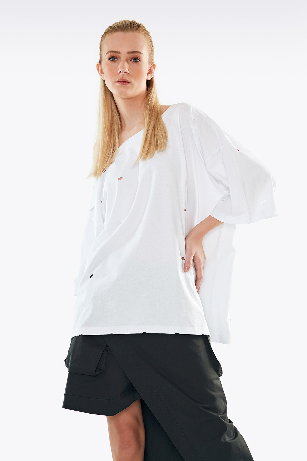 Beyaz  T-shirt 11075