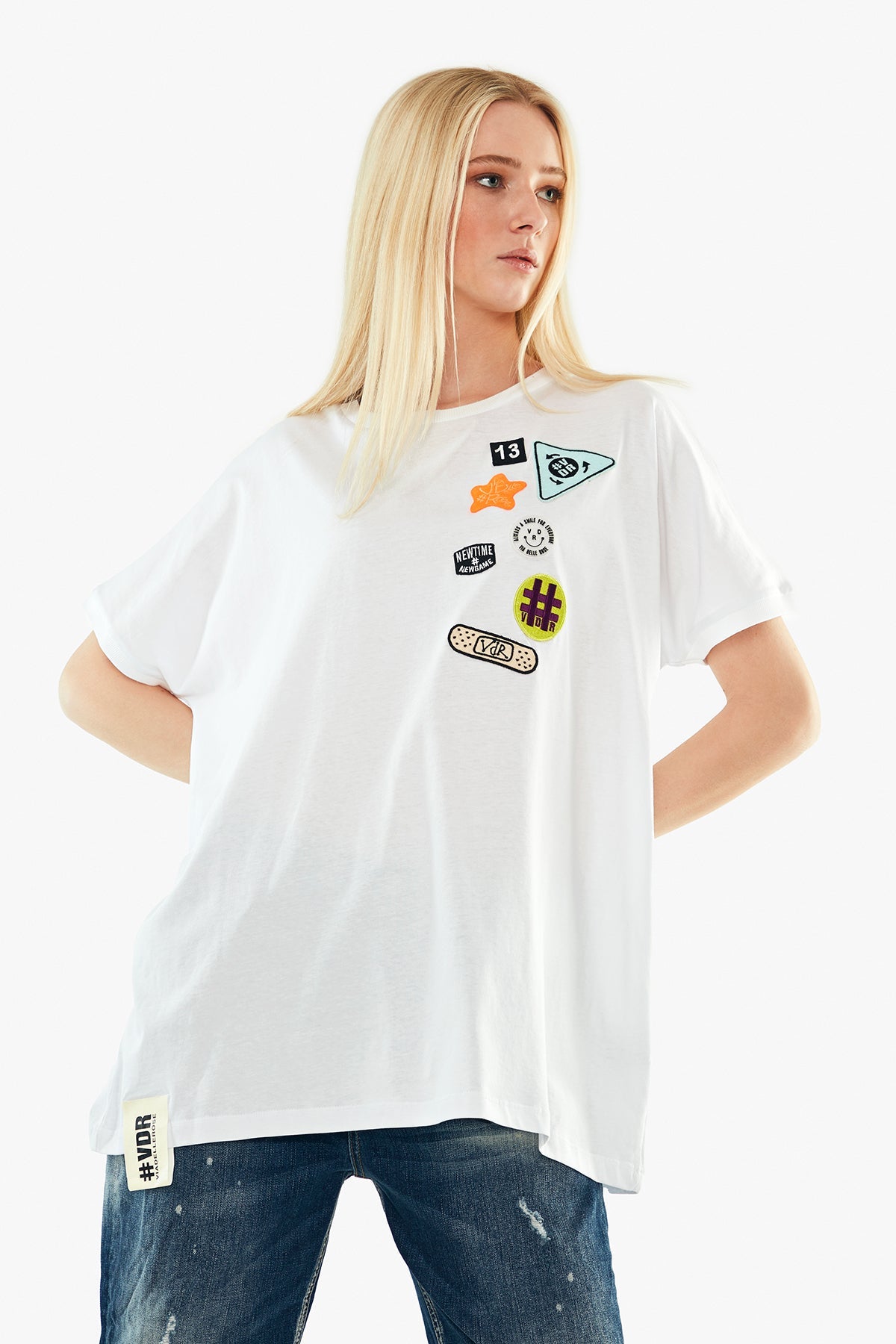 Beyaz  T-shirt 11079