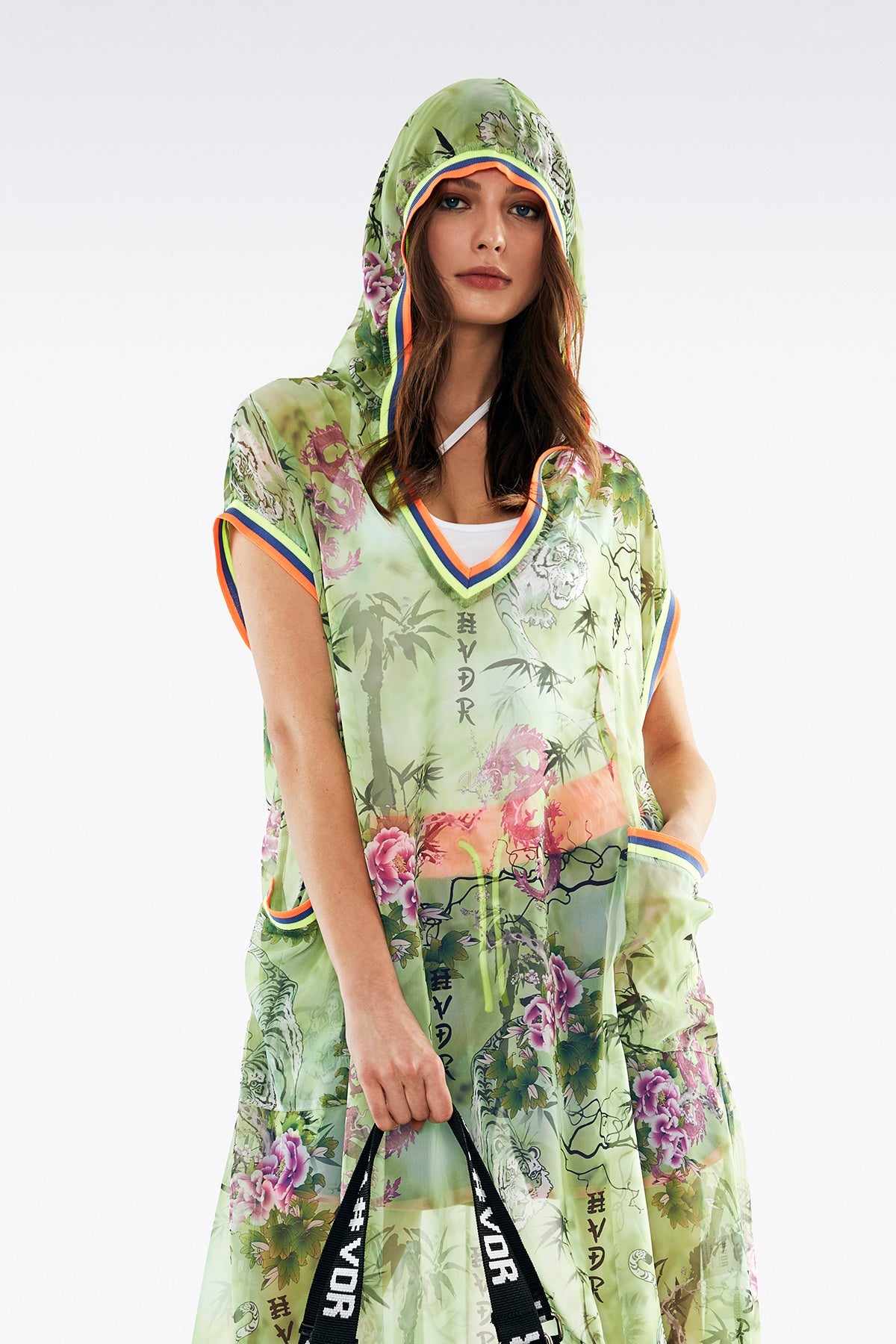 Yesil  Elbise 11085