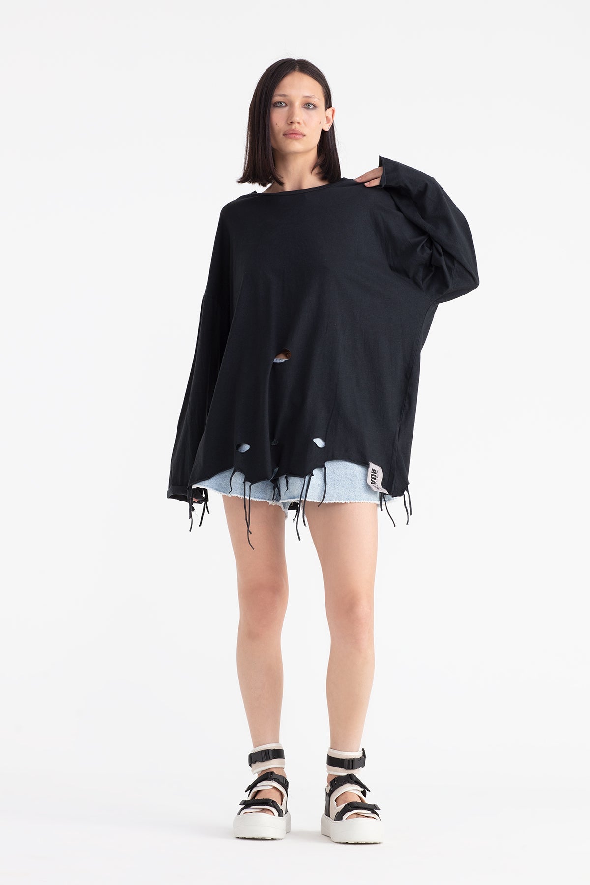 Siyah Gri  Tunik 11089