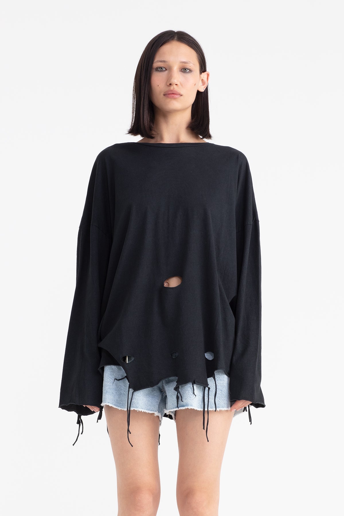 Siyah Gri  Tunik 11089