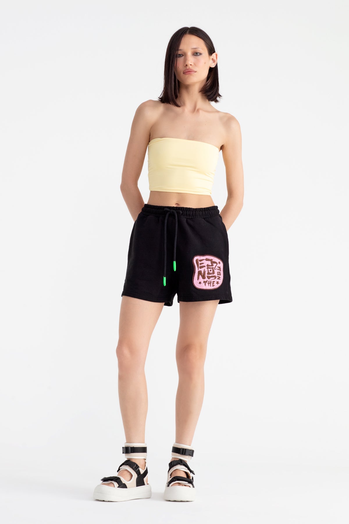 Pastel Sari  Büstiyer 11099