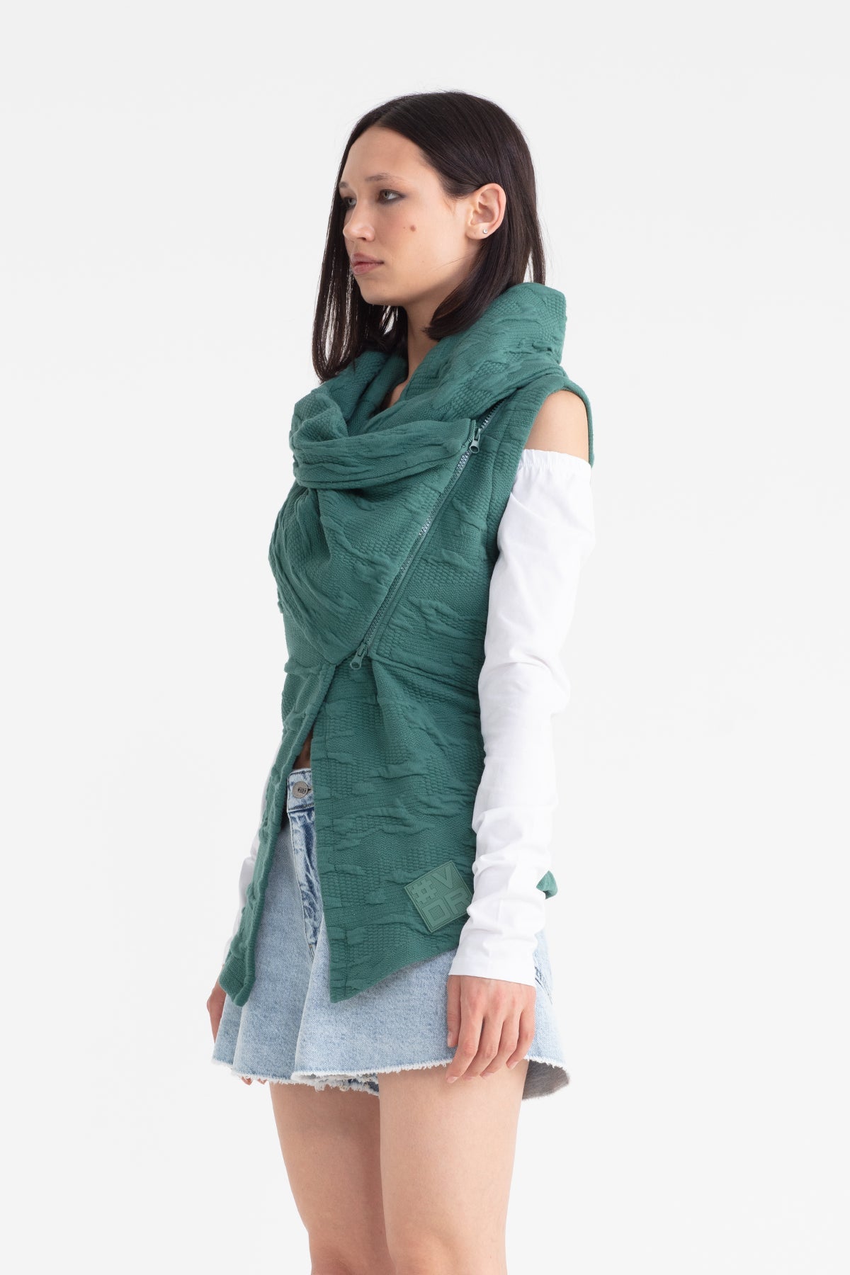 Koyu Yesil  Yelek 11184
