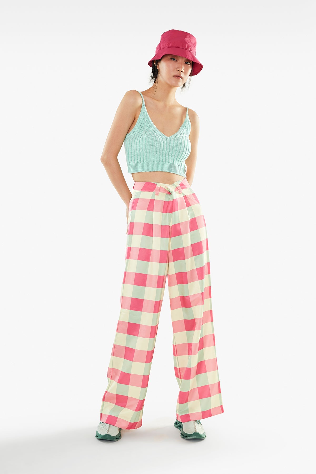 Sari Pembe  Pantolon 11190