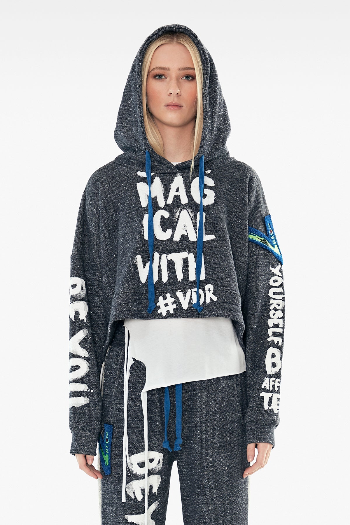 Siyah Beyaz  Sweatshirt 11224