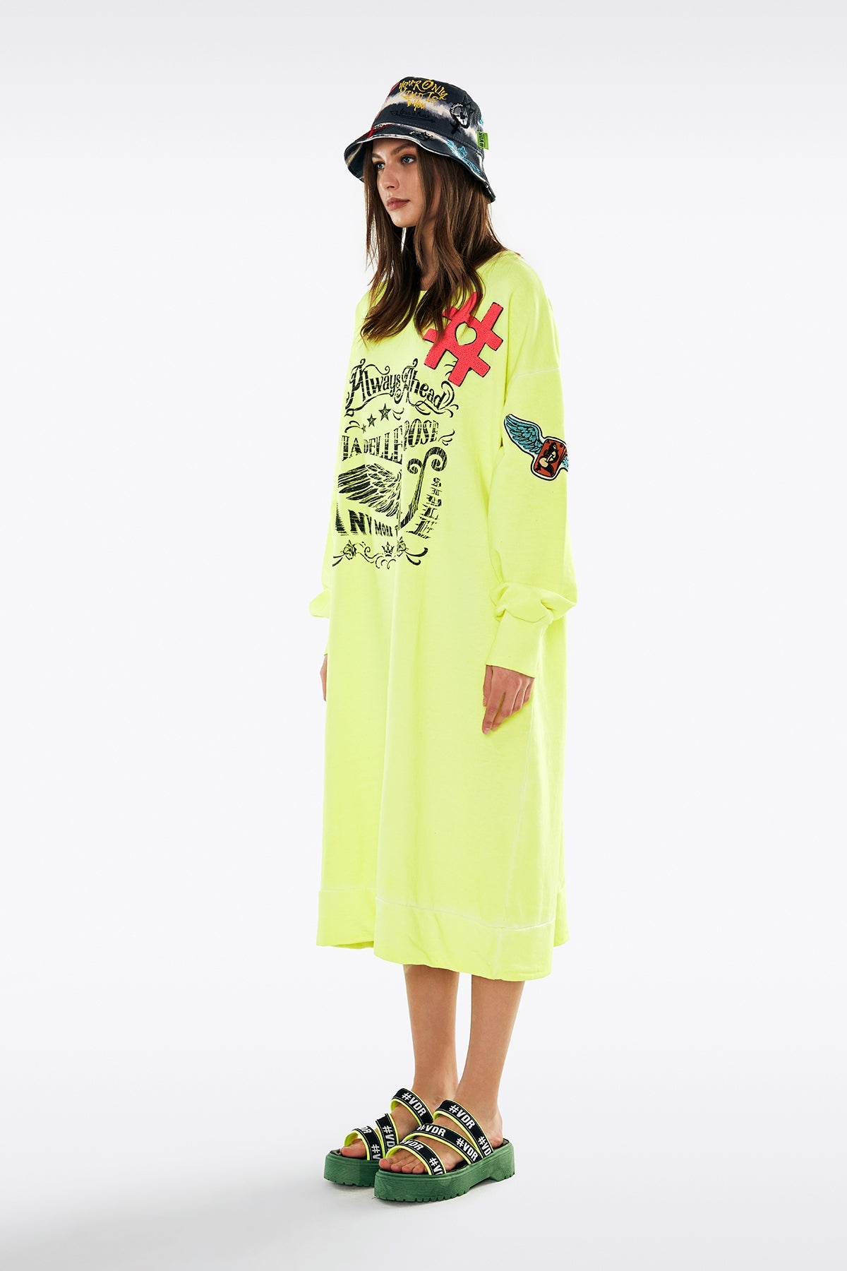 Sari Neon  Sweatshirt 11379