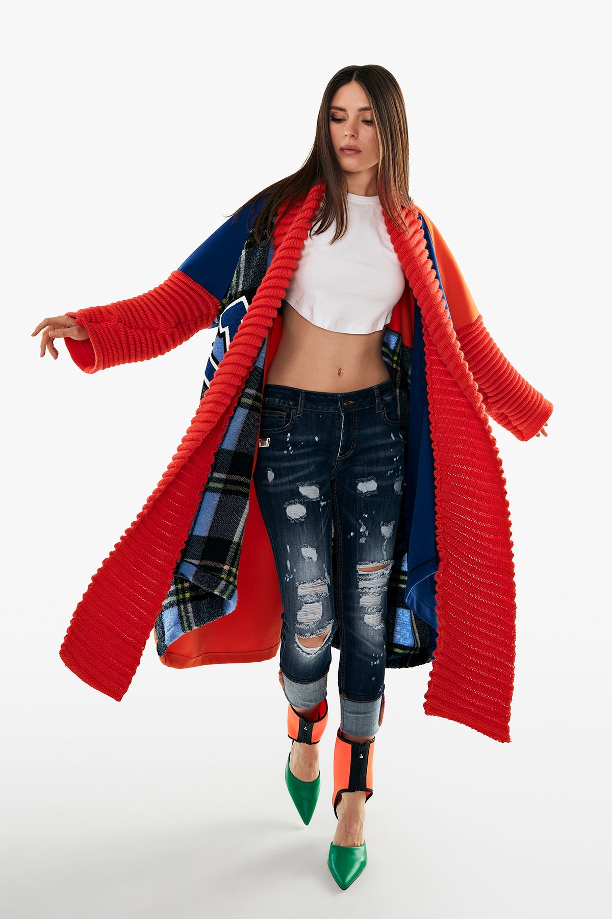 Çok Renkli  Hirka 11428