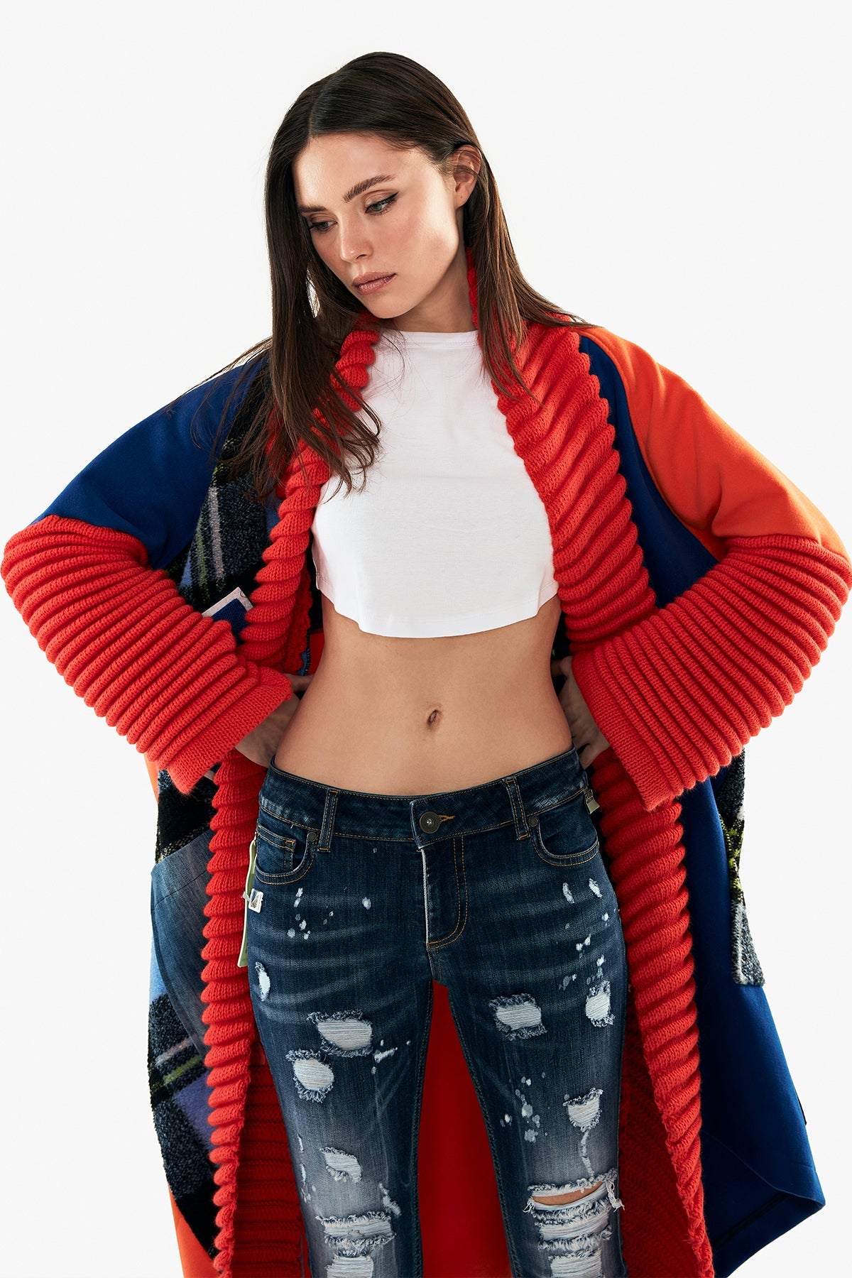 Çok Renkli  Hirka 11428