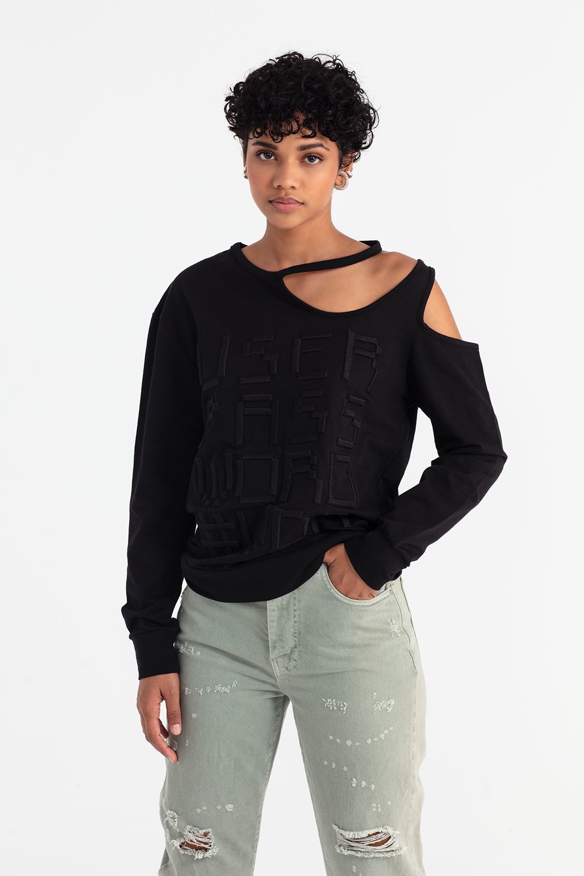Siyah  Sweatshirt 11457