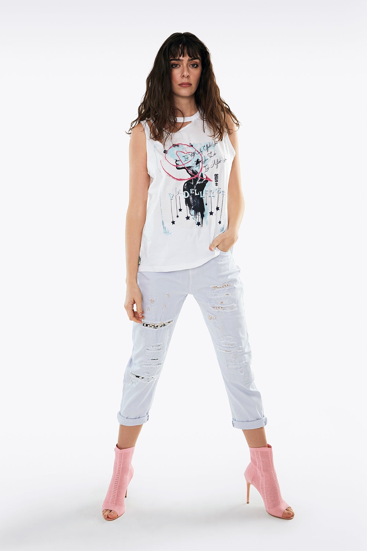 Beyaz  T-shirt 11487