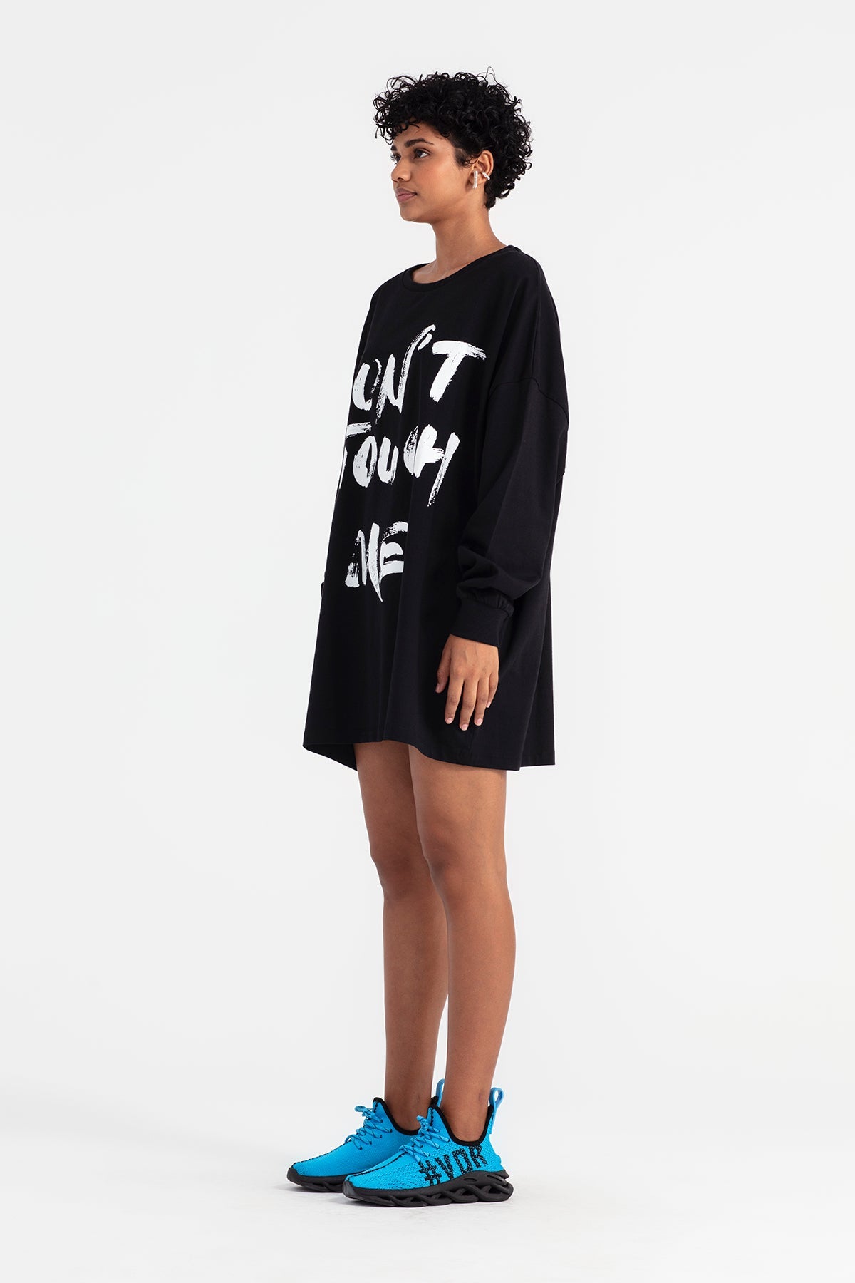 Siyah  Uzun T-shirt 11493
