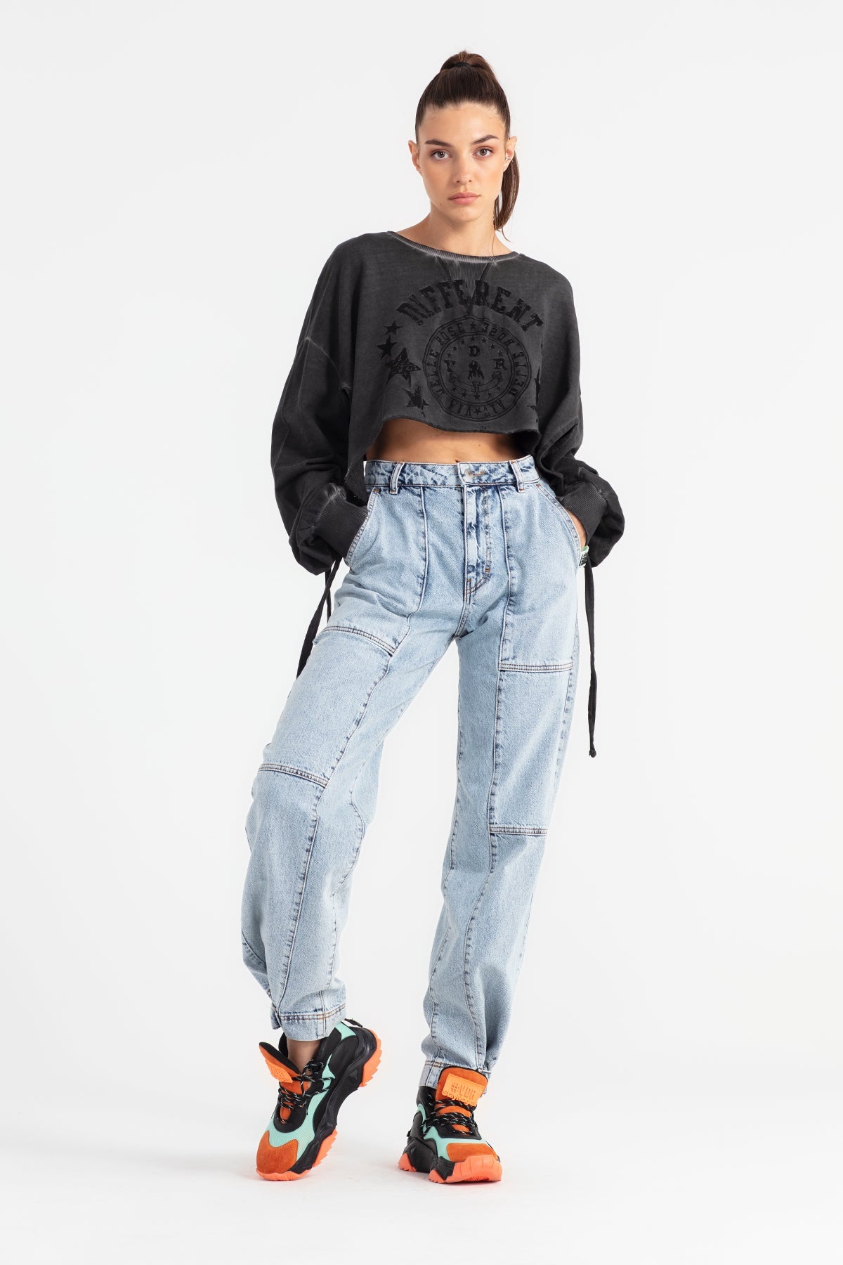Siyah  Sweatshirt 11499