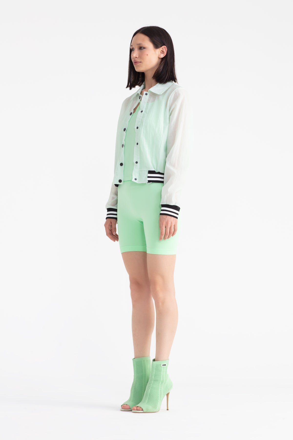 Pastel Yesil  Ceket 11506