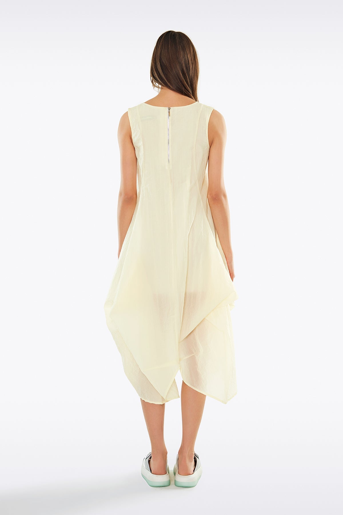 Pastel Sari  Elbise 11544
