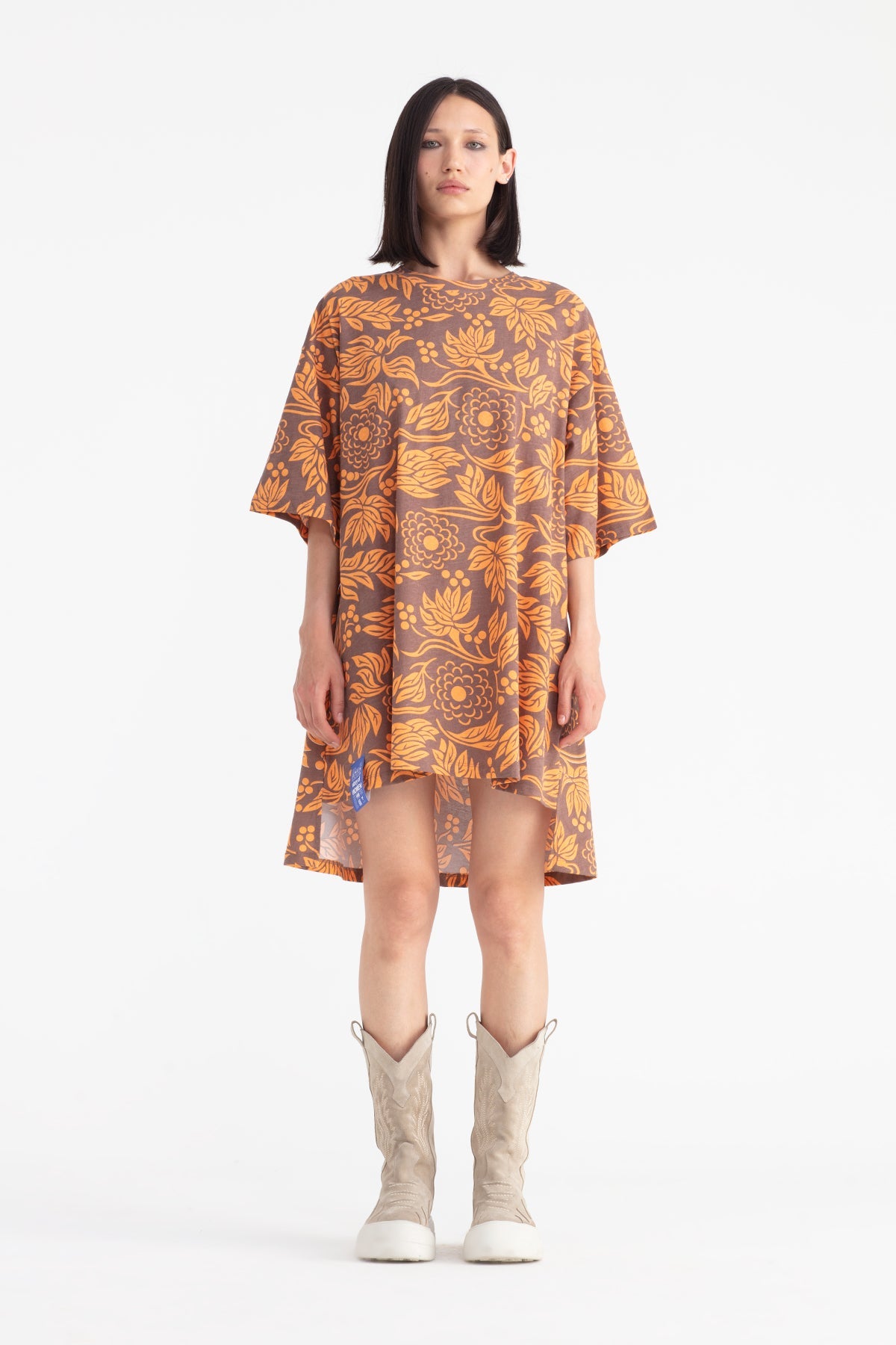 Kahve Turuncu  T-shirt 11548