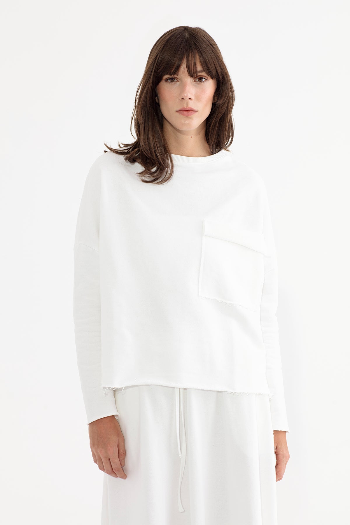 Ekru  Sweatshirt 13056