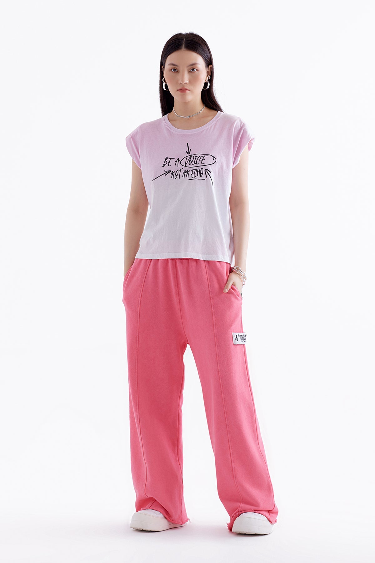 Pembe  Pantolon 13067