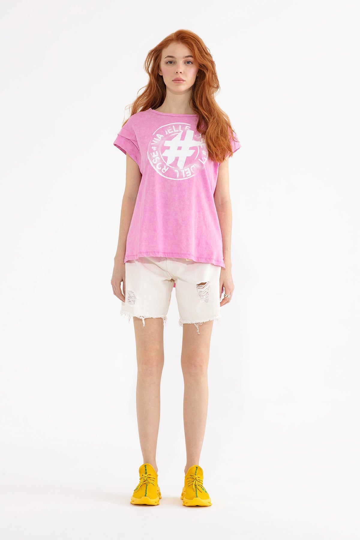 Pembe  T-shirt 13097