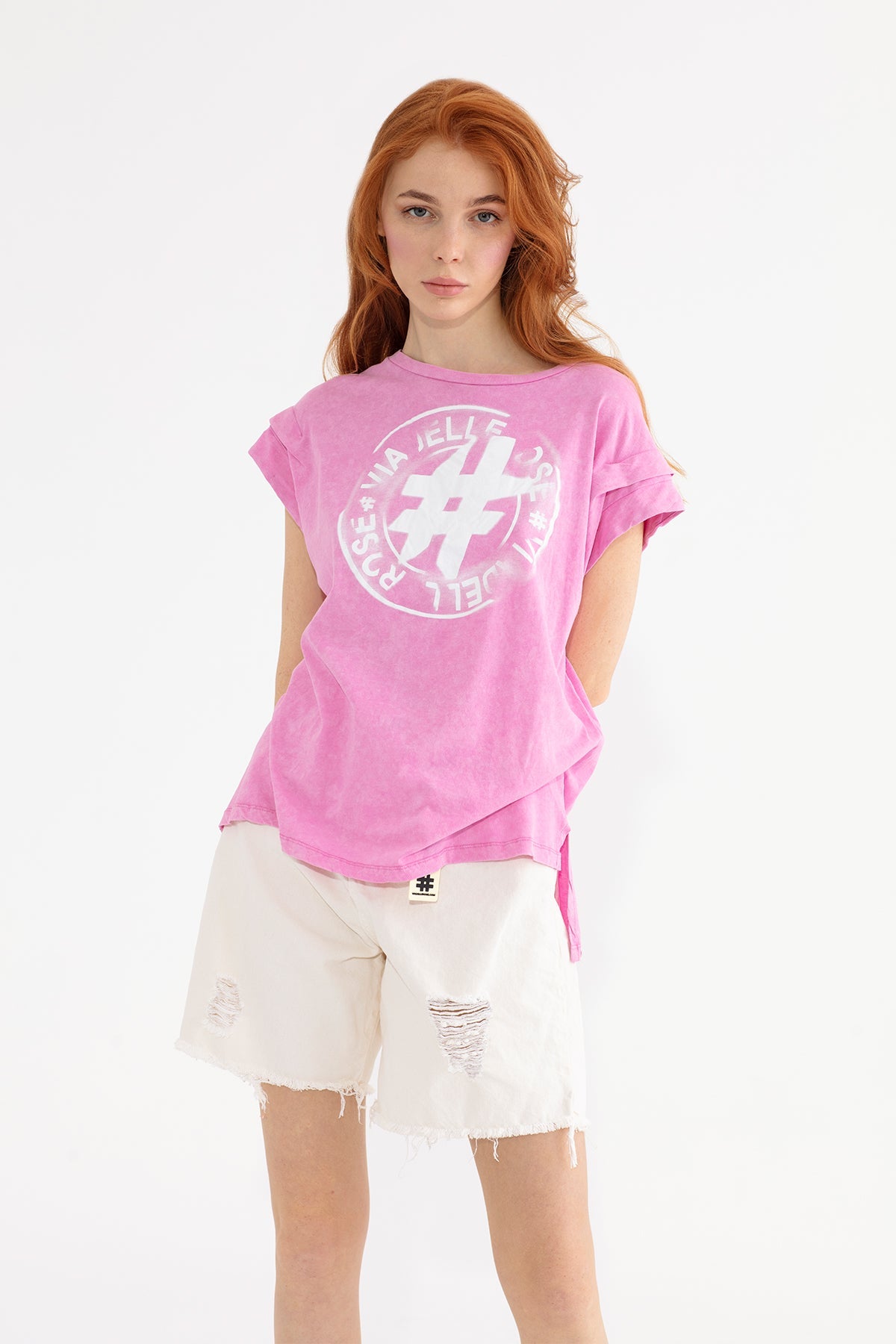 Pembe  T-shirt 13097