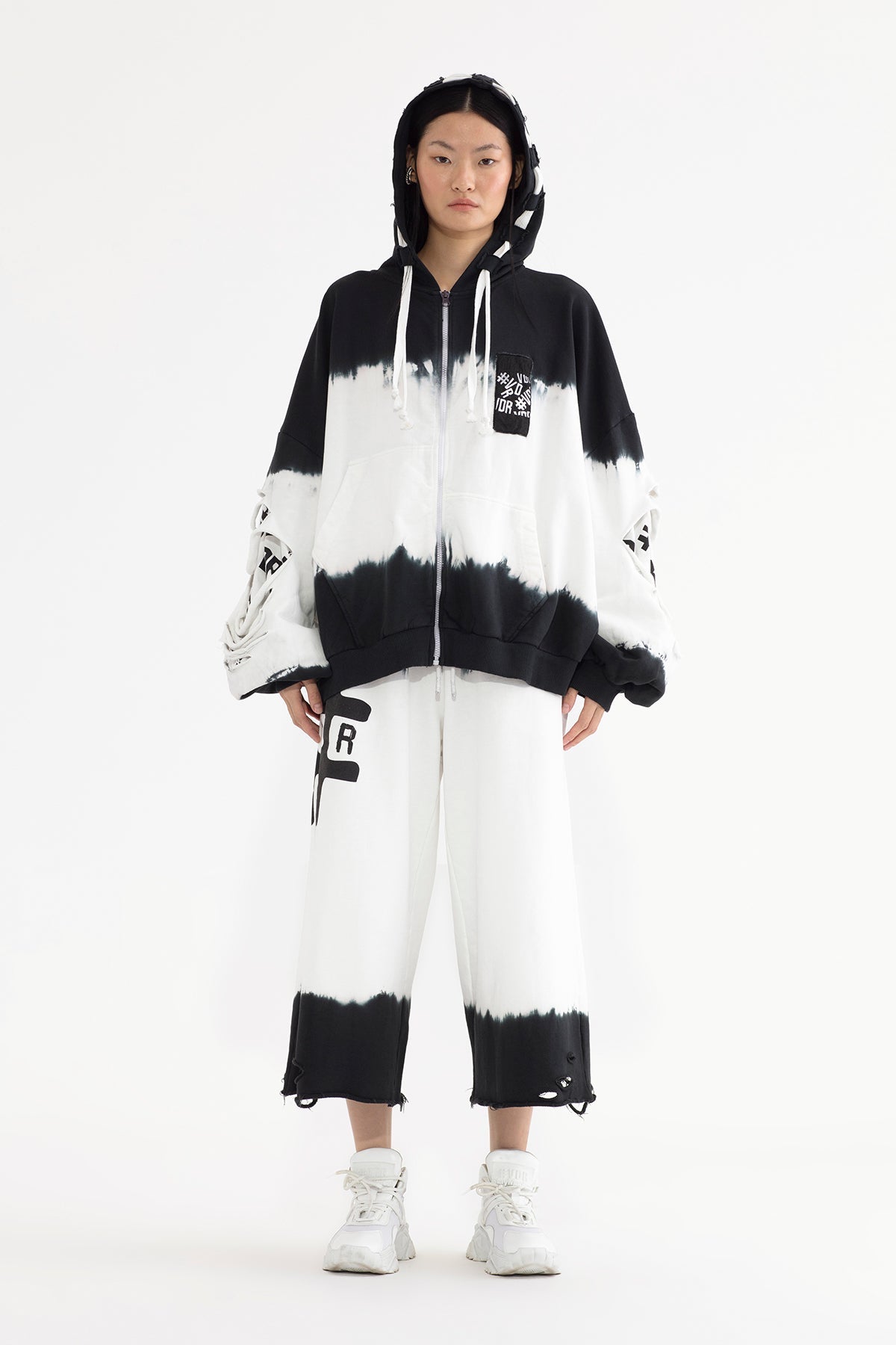 Siyah Ekru  Sweatshirt 13130