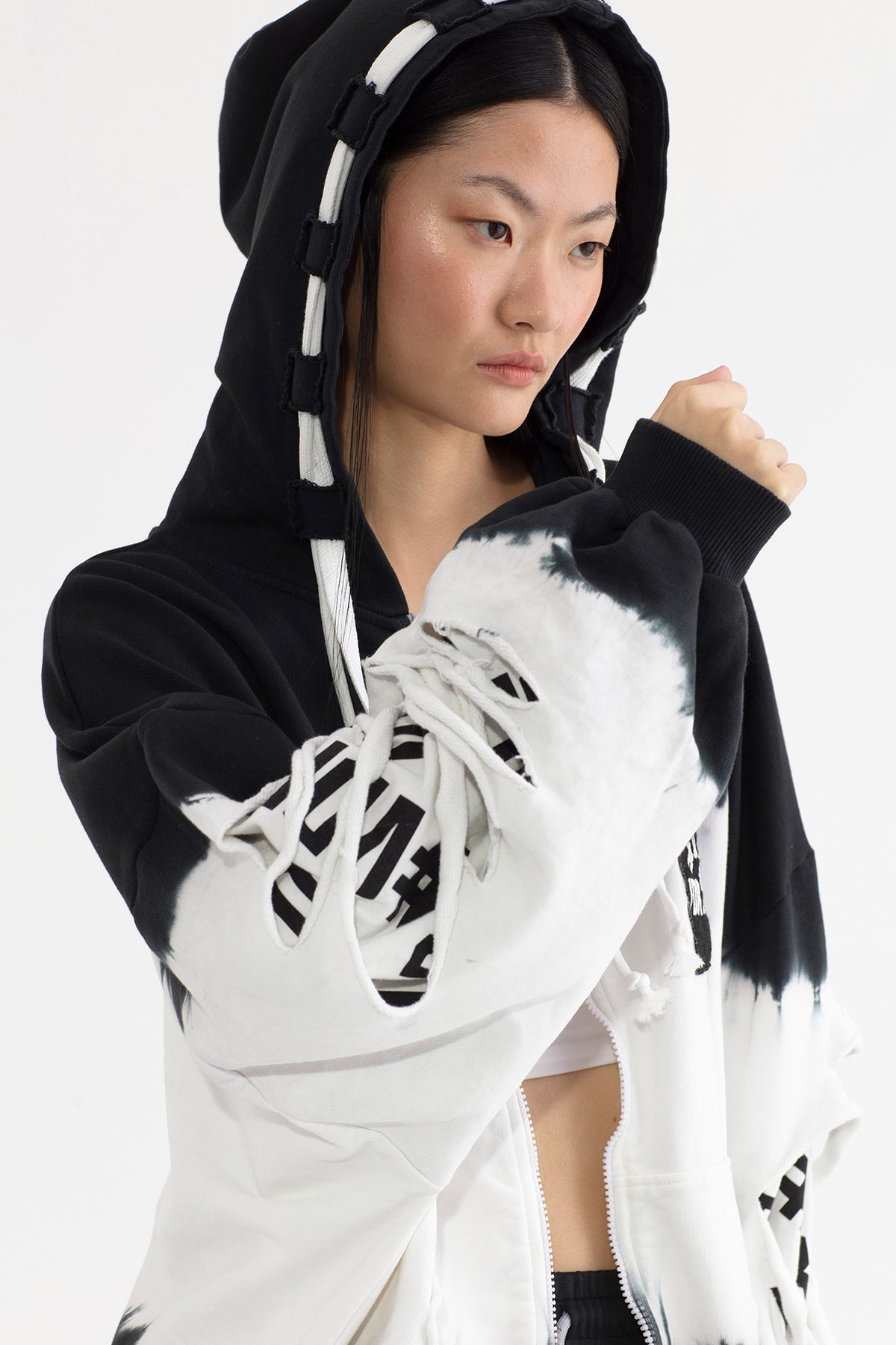 Siyah Ekru  Sweatshirt 13130