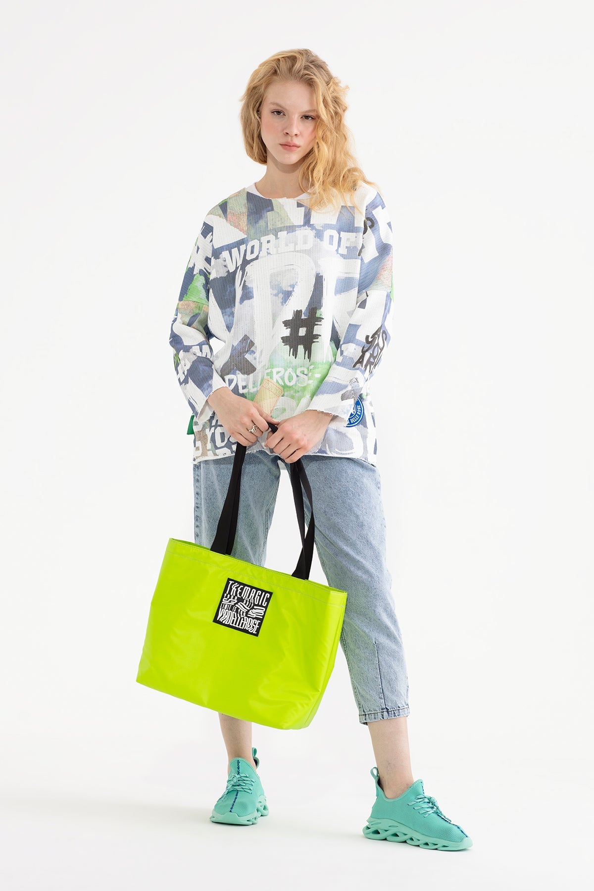 Çok Renkli  Sweatshirt 13205