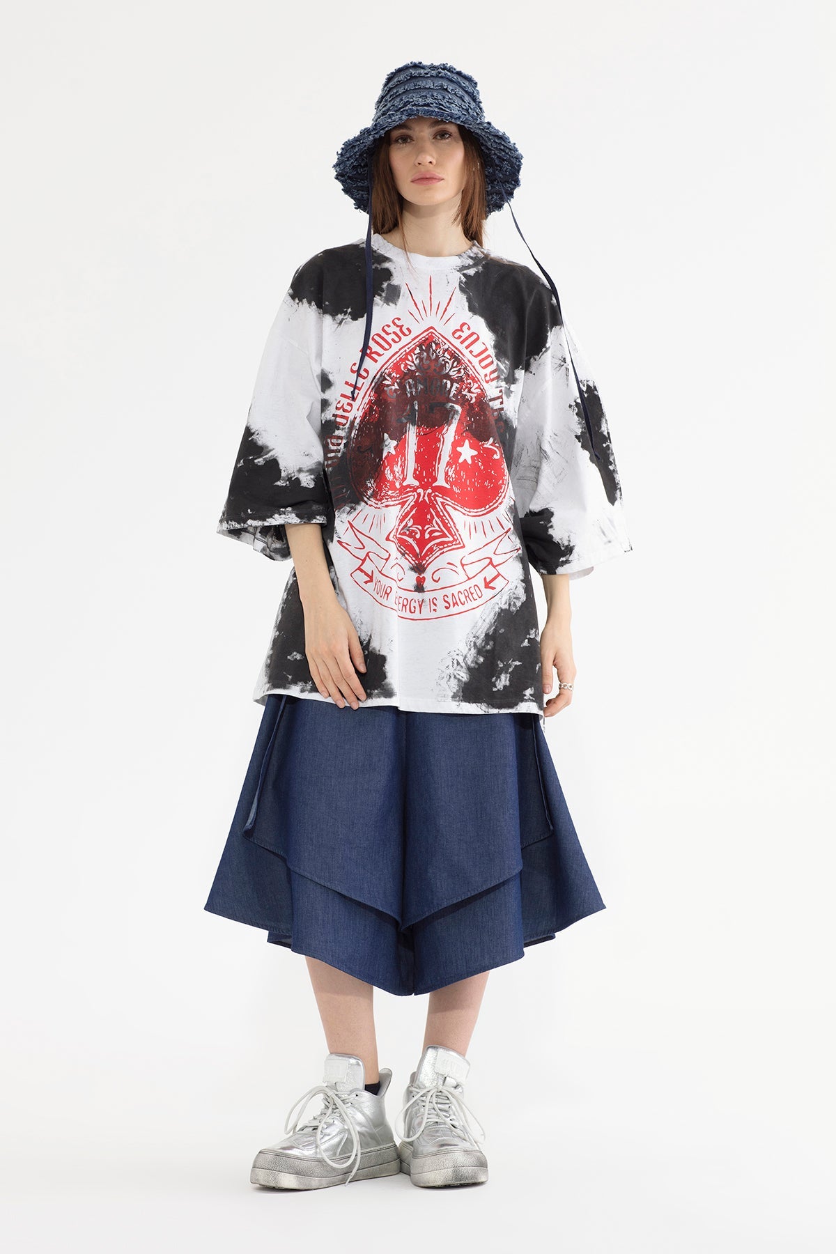 Siyah Beyaz  T-shirt 13404