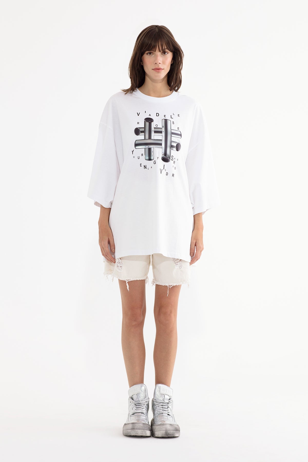 Beyaz  T-shirt 13452