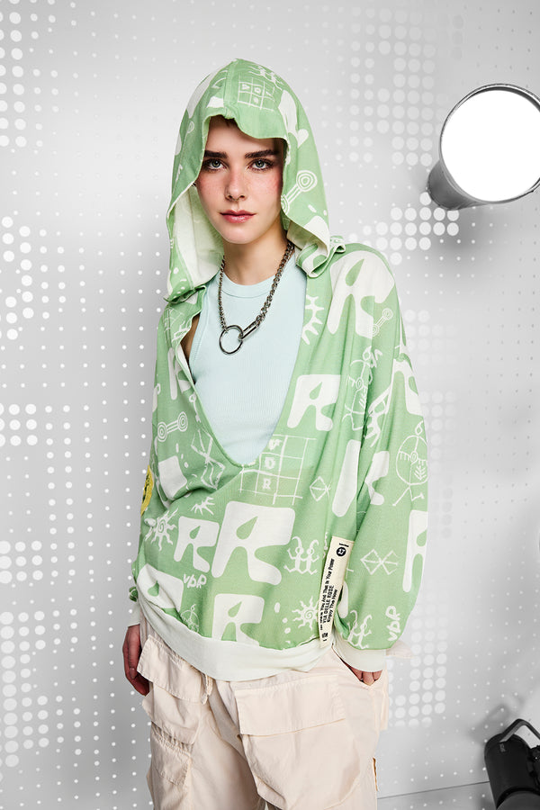 SU YEŞİLİ SWEATSHIRT 15161
