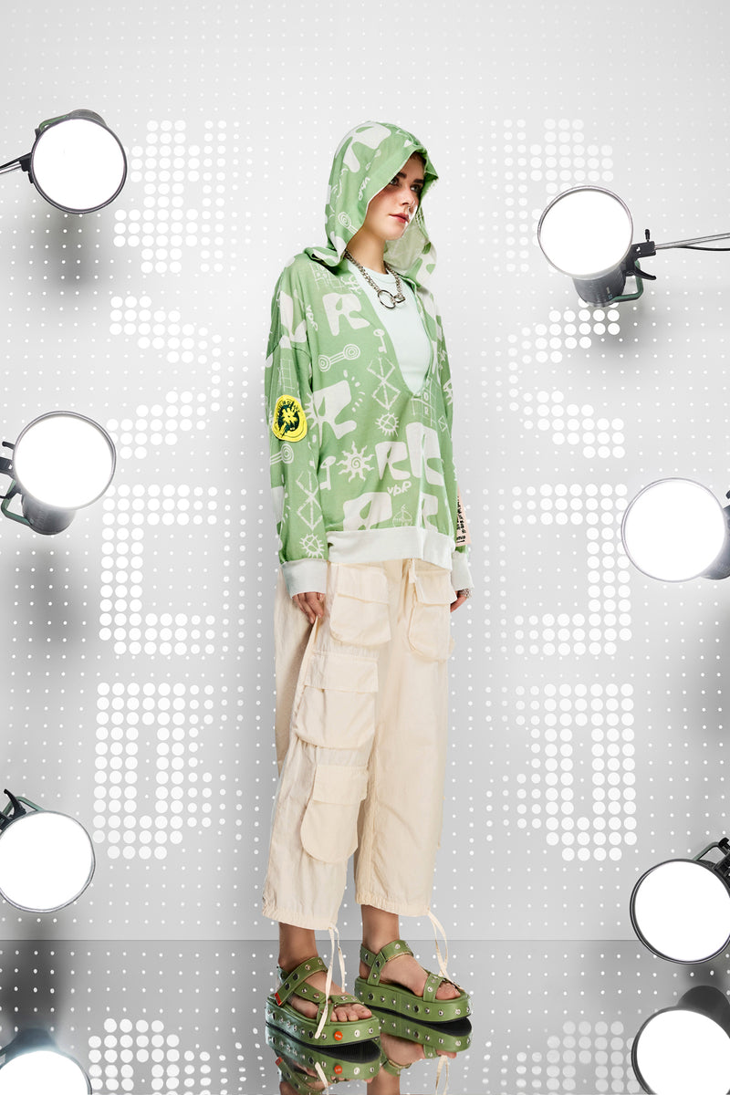 SU YEŞİLİ SWEATSHIRT 15161