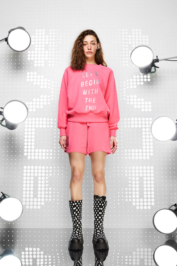 PEMBE SWEATSHIRT 15180