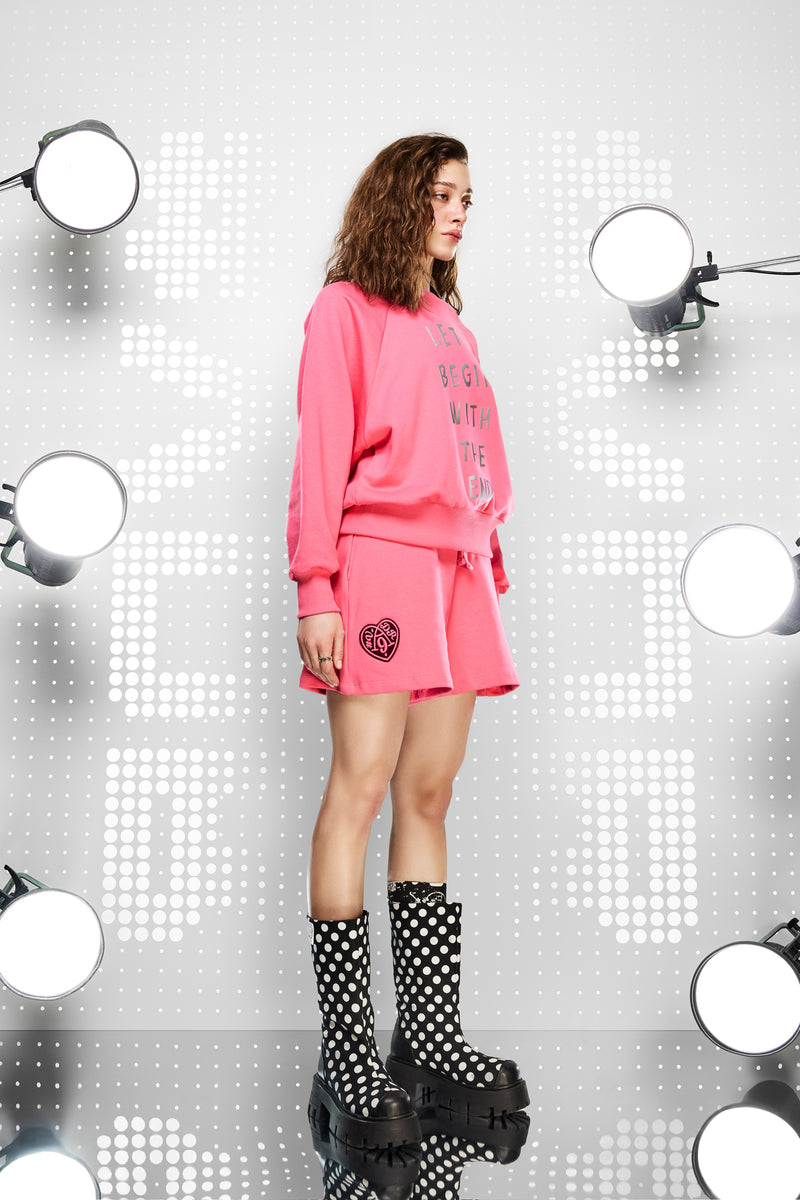 PEMBE SWEATSHIRT 15180