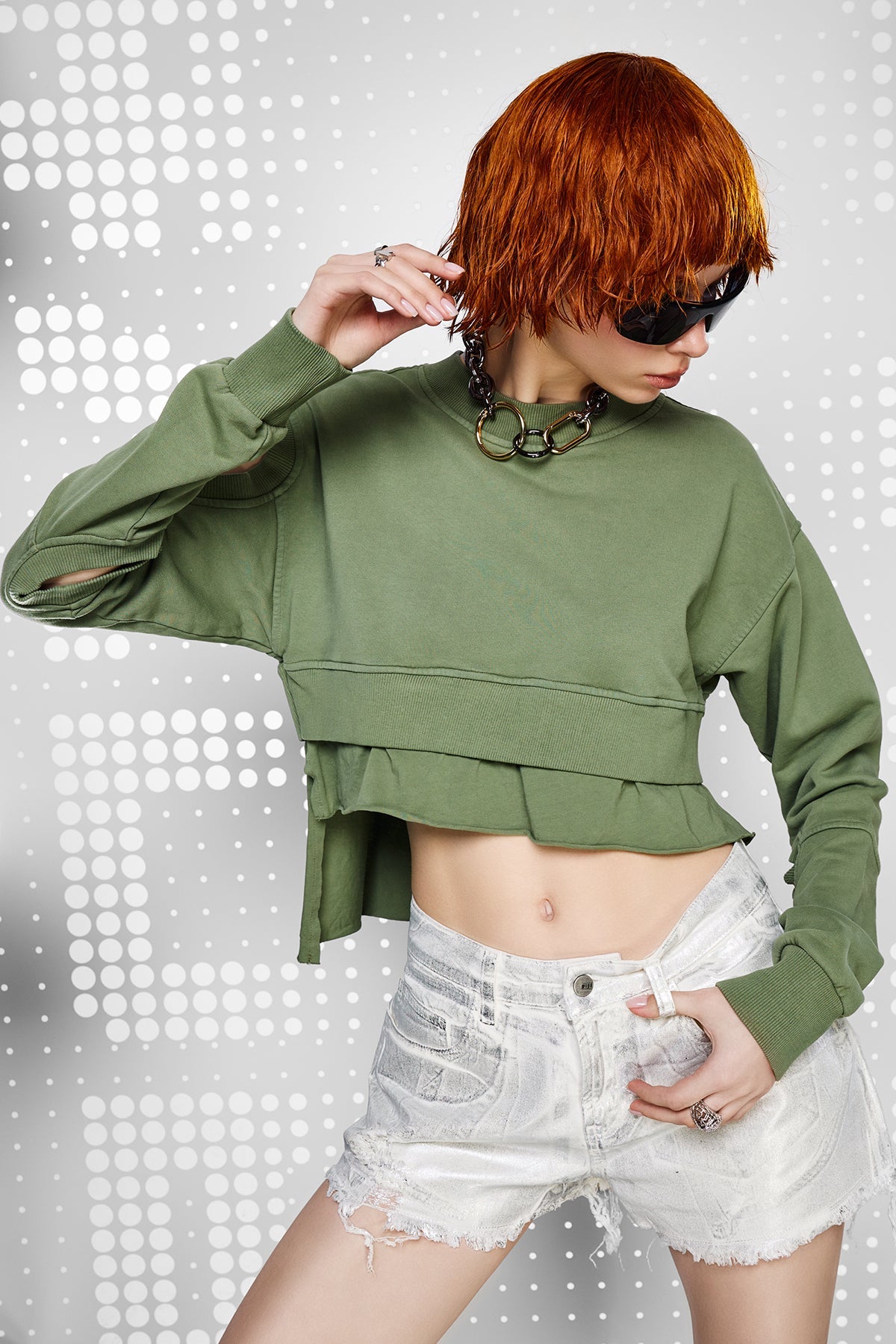 Su Yesili  Sweatshirt 15189