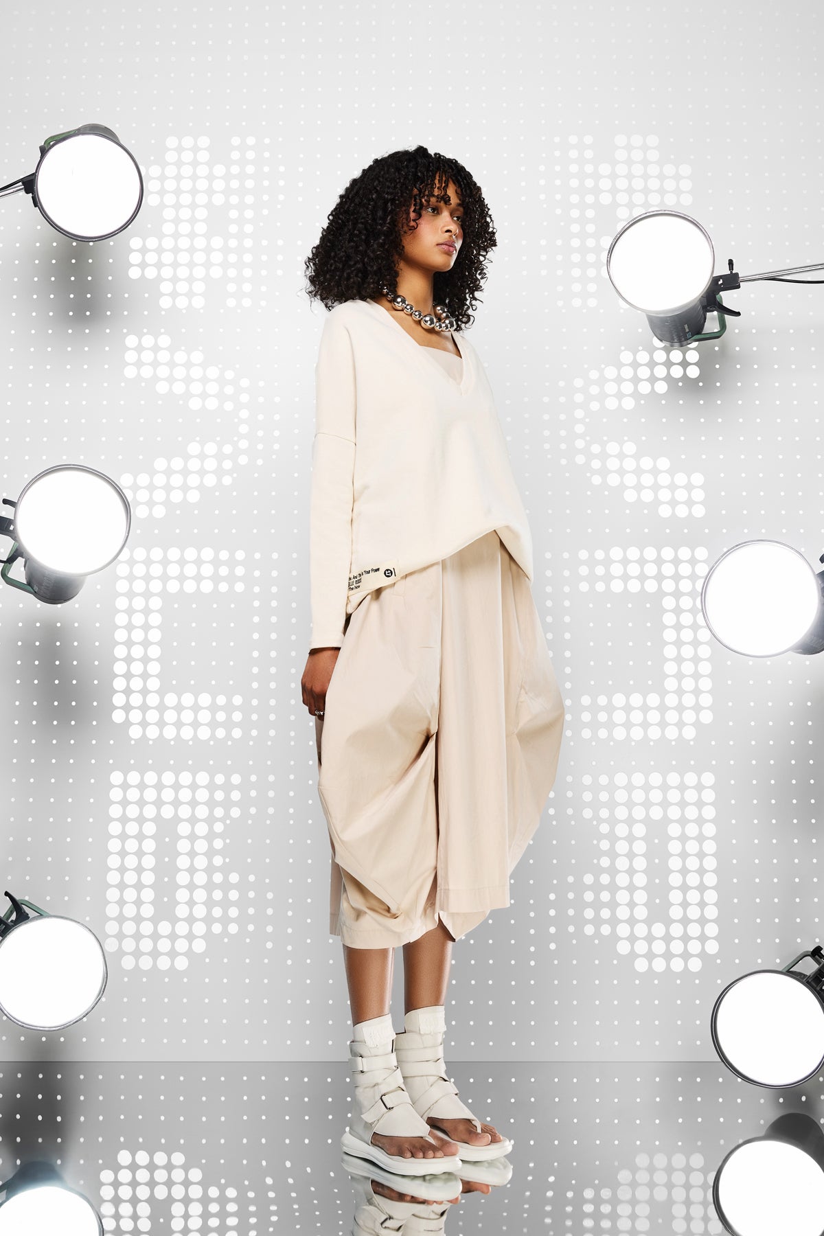 Krem  Sweatshirt 15196