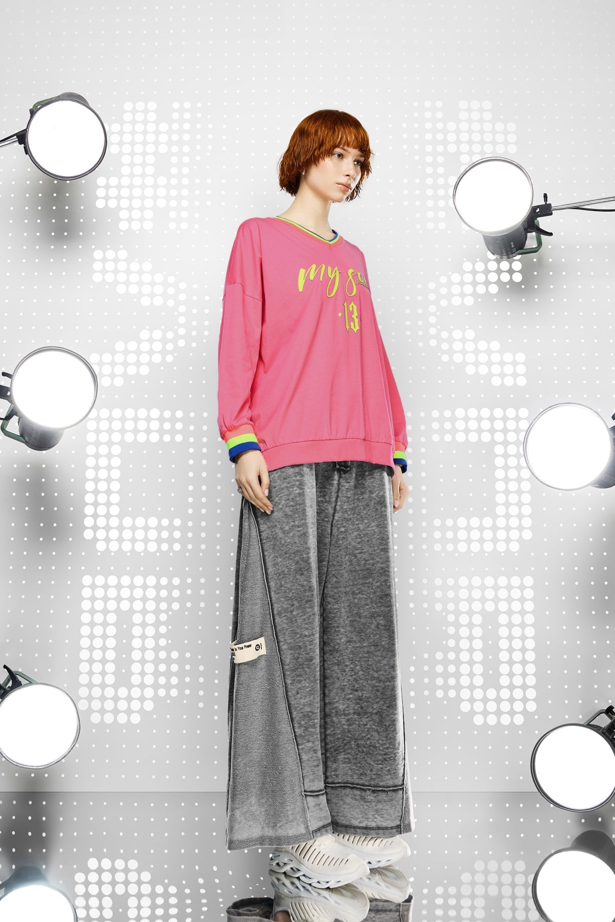 Pembe  Uzun T-shirt 15201
