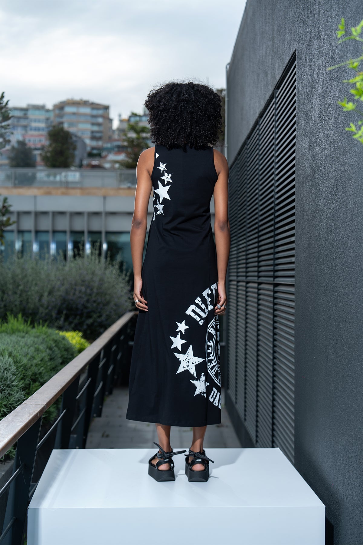 Siyah  Elbise 15286