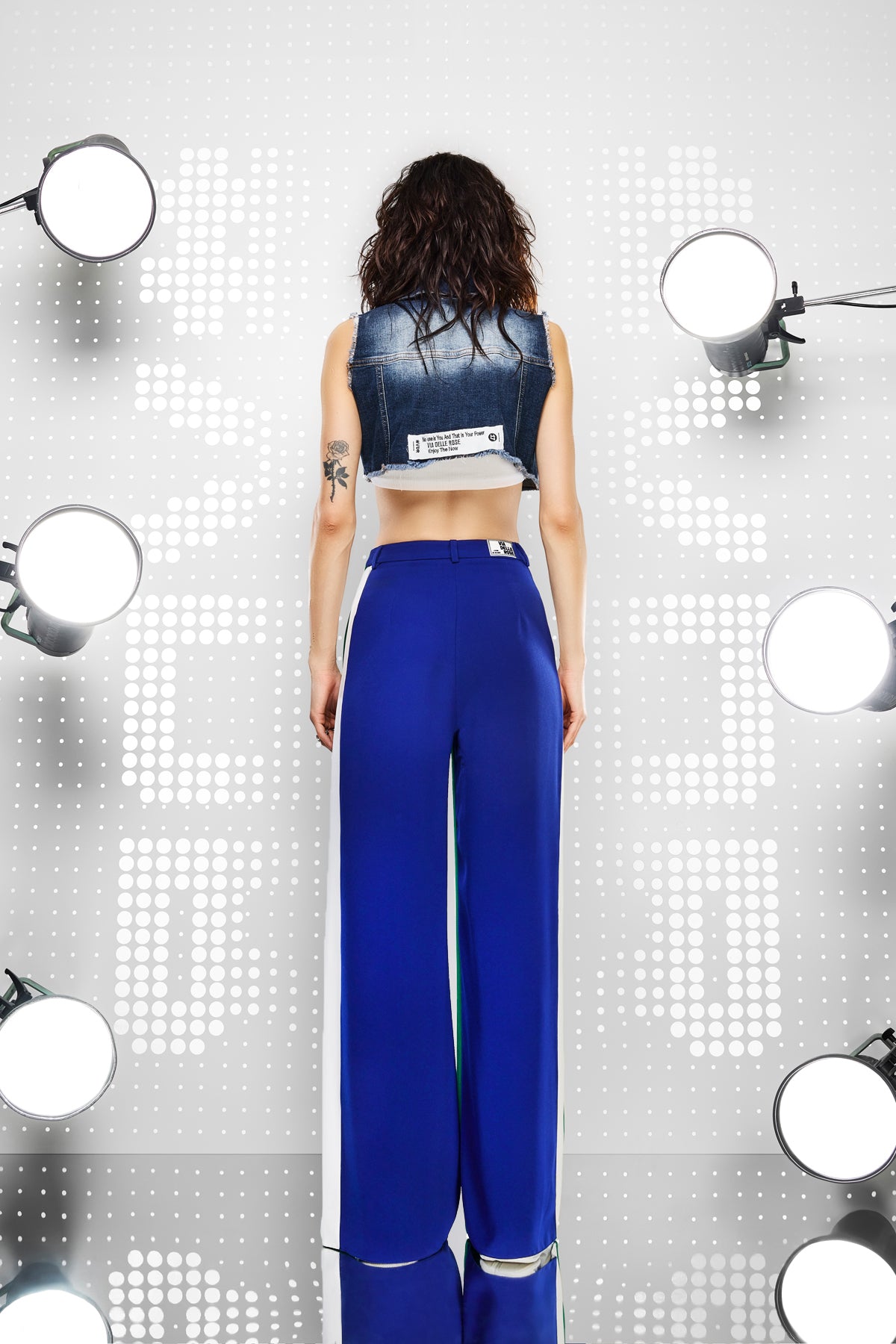 Yesil Saks Mavisi  Pantolon 15332