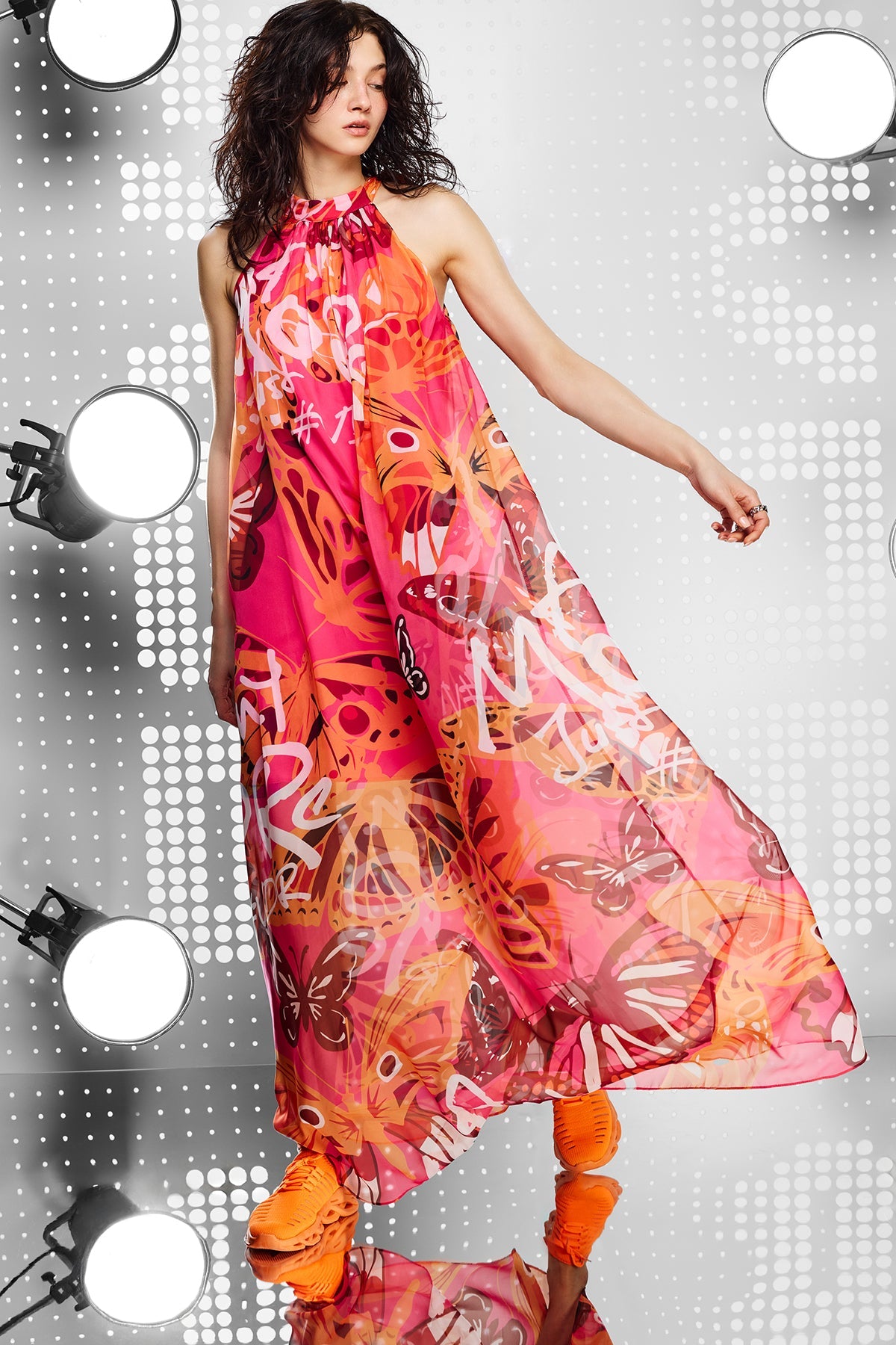 Pembe  Elbise 15377