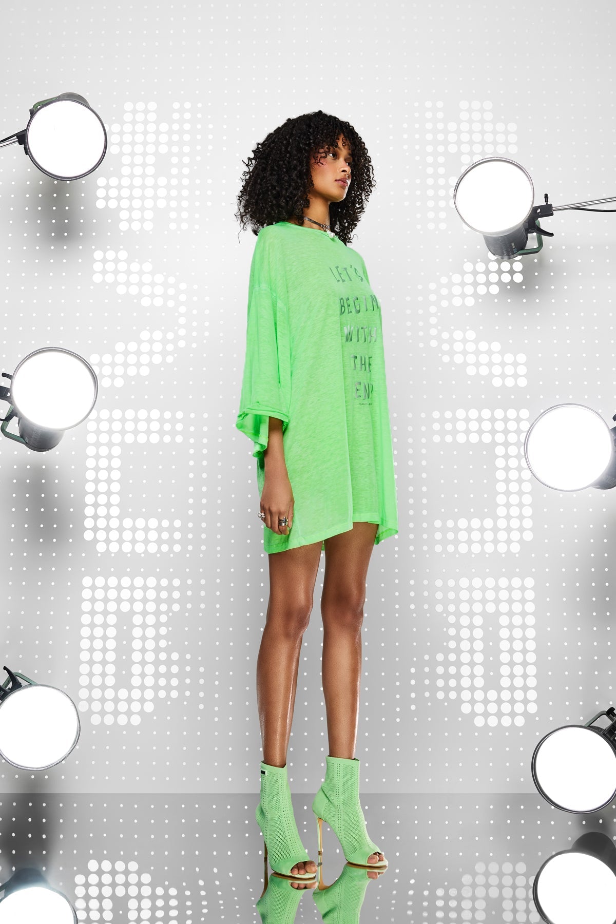 Yesil Neon  Tunik 15391